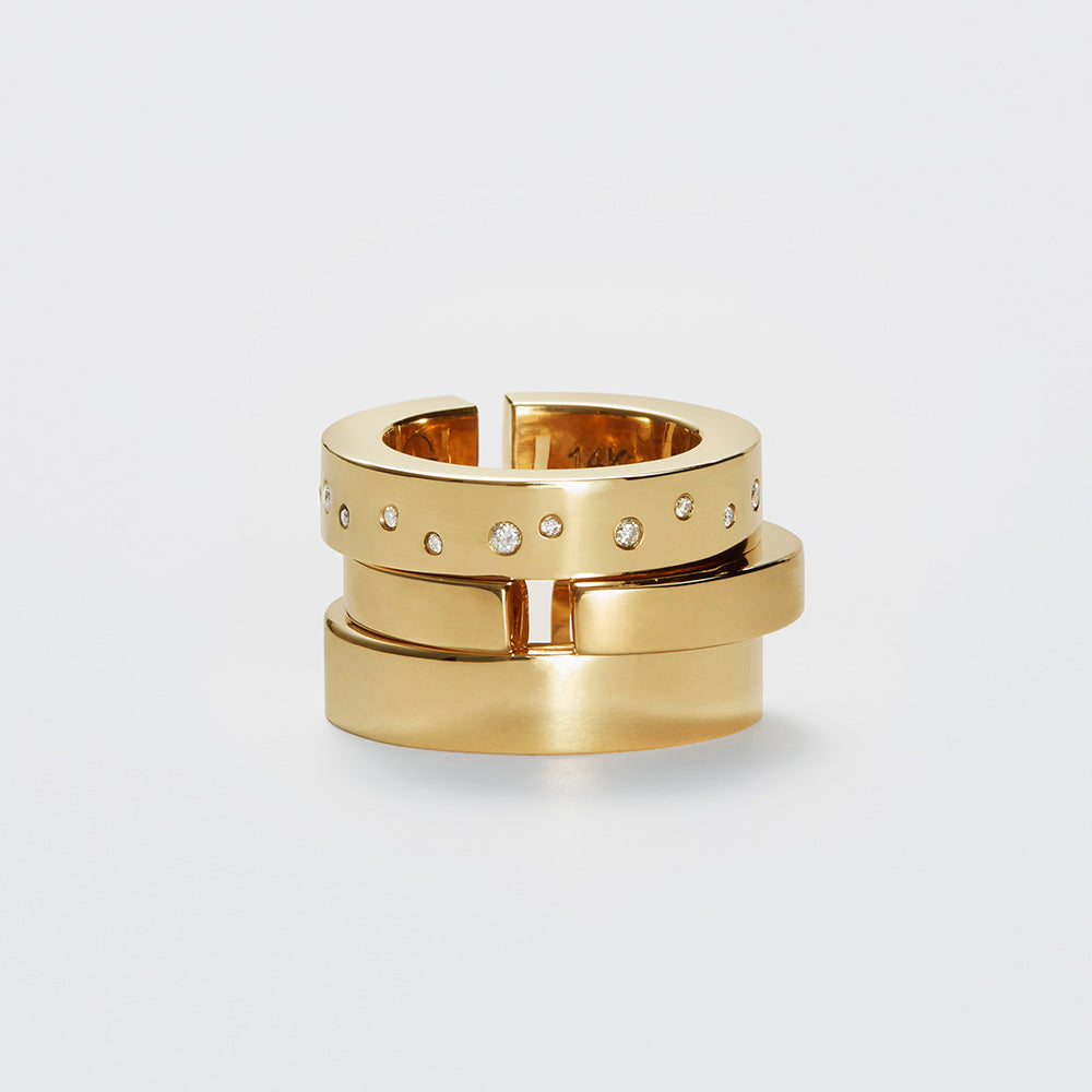 STARDUST ARCHETYPE RING - 14K GOLD