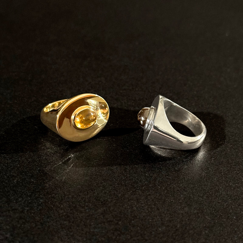 NAVETTE RING - SILVER