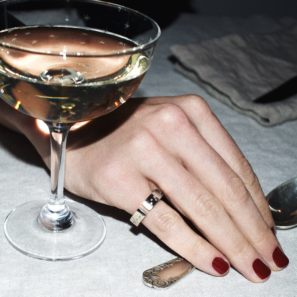 Archetype Rong STARDUST ARCHETYPE RING - SILVER | Atelier S